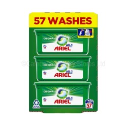 Ariel 3 in 1 Pods Original 57 Wash Pack